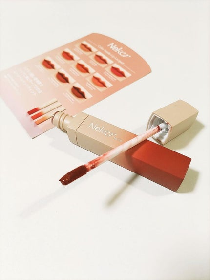 カラースエードリップロッカー/Neker /口紅を使ったクチコミ(3枚目)