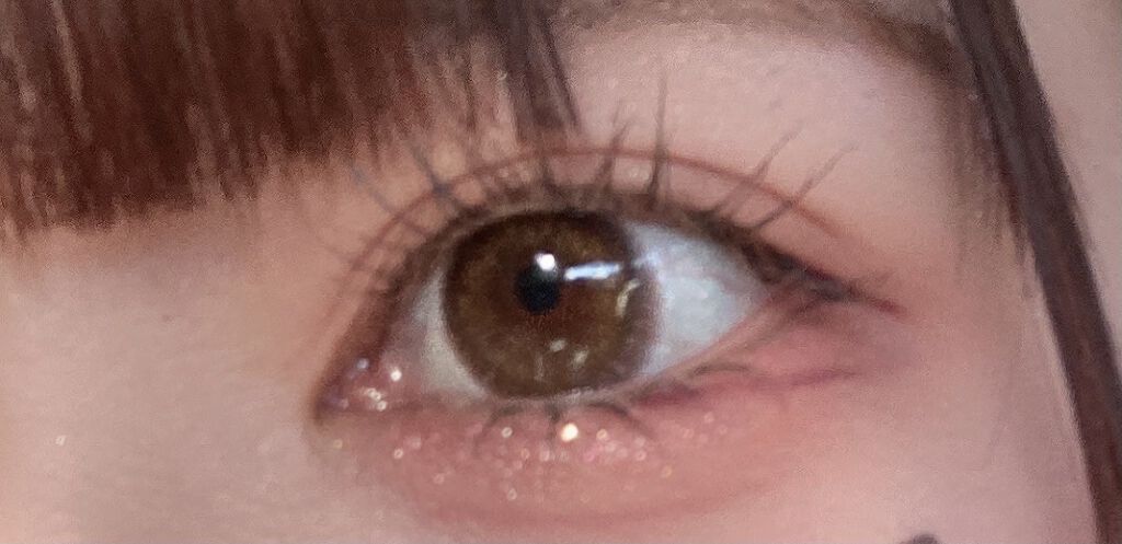 ビュームワンデー スウィートアンバー/ビューム/ワンデー（１DAY）カラコンを使ったクチコミ（2枚目）