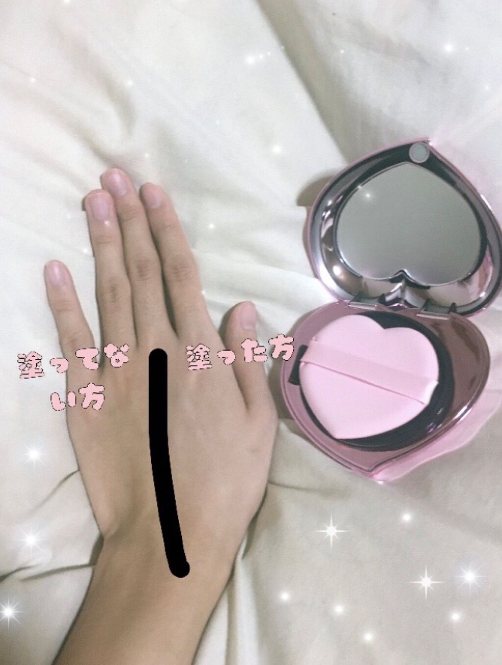 nin クッションファンデーション/MYM/クッションファンデーションを使ったクチコミ(2枚目)