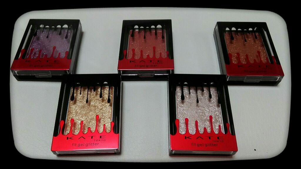 フィットジェルグリッター/KATE/ジェル・クリームアイシャドウを使ったクチコミ(1枚目)