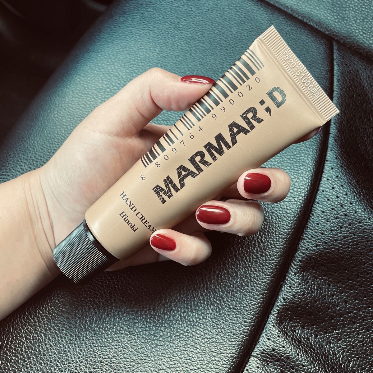 ハンドクリーム ヒノキ/MARMAR:D/ハンドクリームを使ったクチコミ（2枚目）
