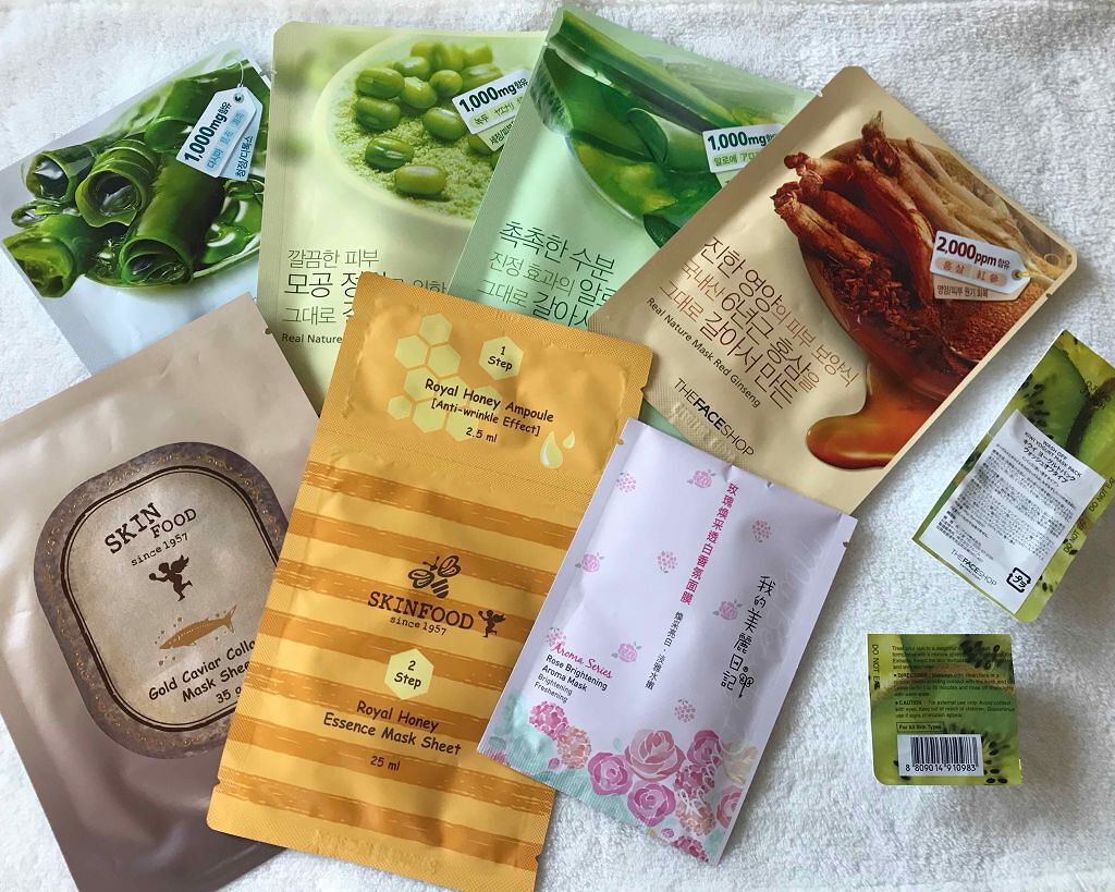 ゴールドキャビアコラーゲン マスクシート/SKINFOOD/シートマスク・パックを使ったクチコミ（1枚目）