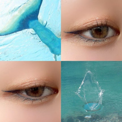 グリッター シャドウ カラー/rom&nd/グリッターを使ったクチコミ(4枚目)