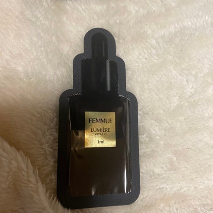 ルミエール ヴァイタルC/FEMMUE/ブースター・導入液を使ったクチコミ(1枚目)