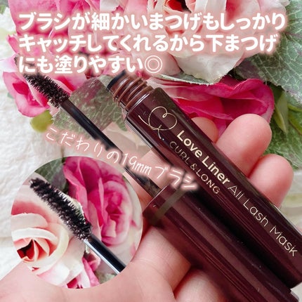 オールラッシュ マスク カール&ロング<マスカラ>/ラブ・ライナー/マスカラを使ったクチコミ(3枚目)
