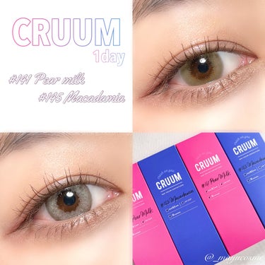 CRUUM 1day/CRUUM/ワンデー（１DAY）カラコンを使ったクチコミ（1枚目）