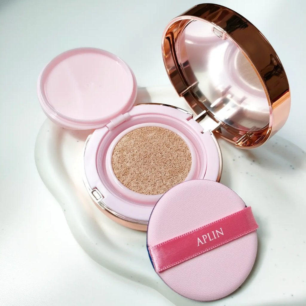 ピンクティーツリーカバーアップグロウクッション/APLIN/クッションファンデーションを使ったクチコミ(3枚目)