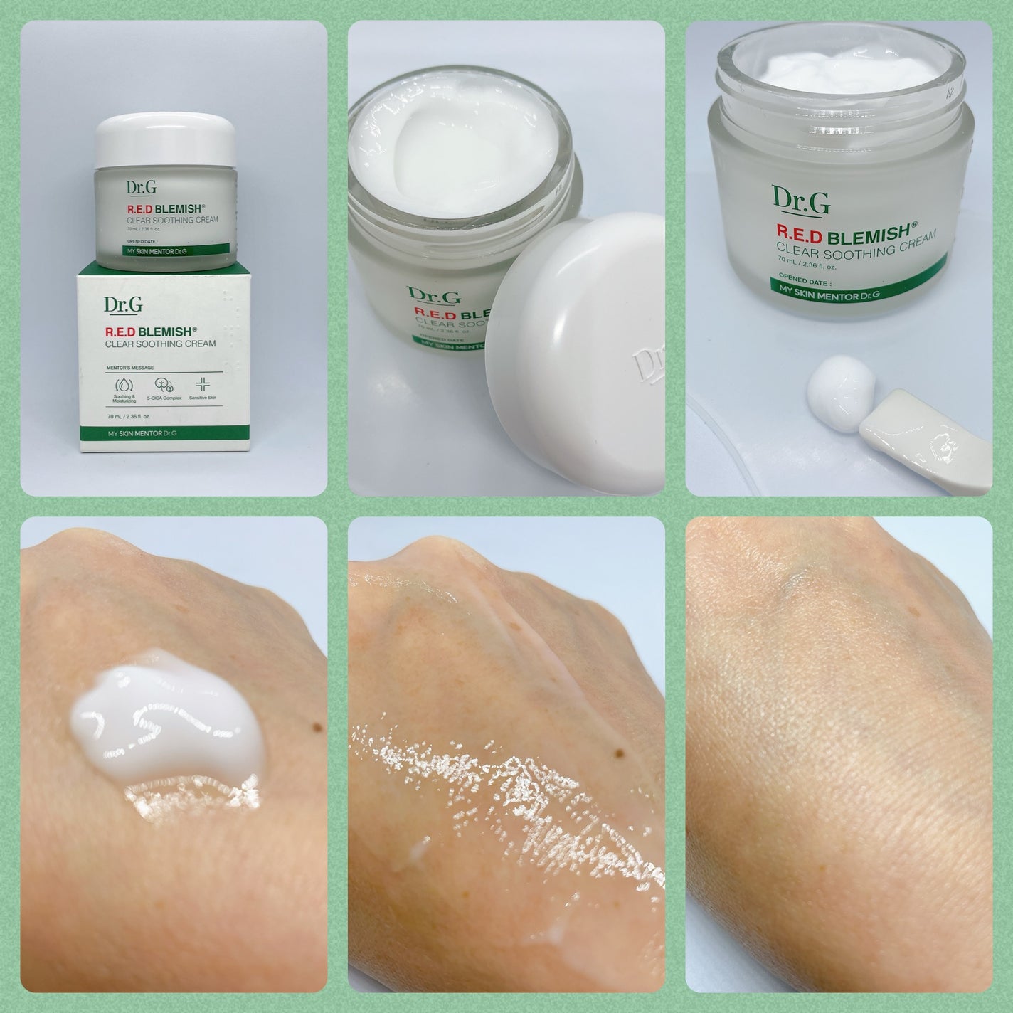 レッドブレミッシュ クリアスージングクリーム/Dr.G/フェイスクリームを使ったクチコミ(2枚目)