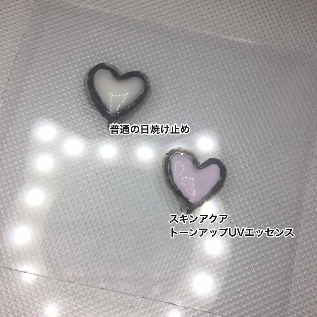 スキンアクア トーンアップUVエッセンス/スキンアクア/日焼け止めクリームを使ったクチコミ（2枚目）