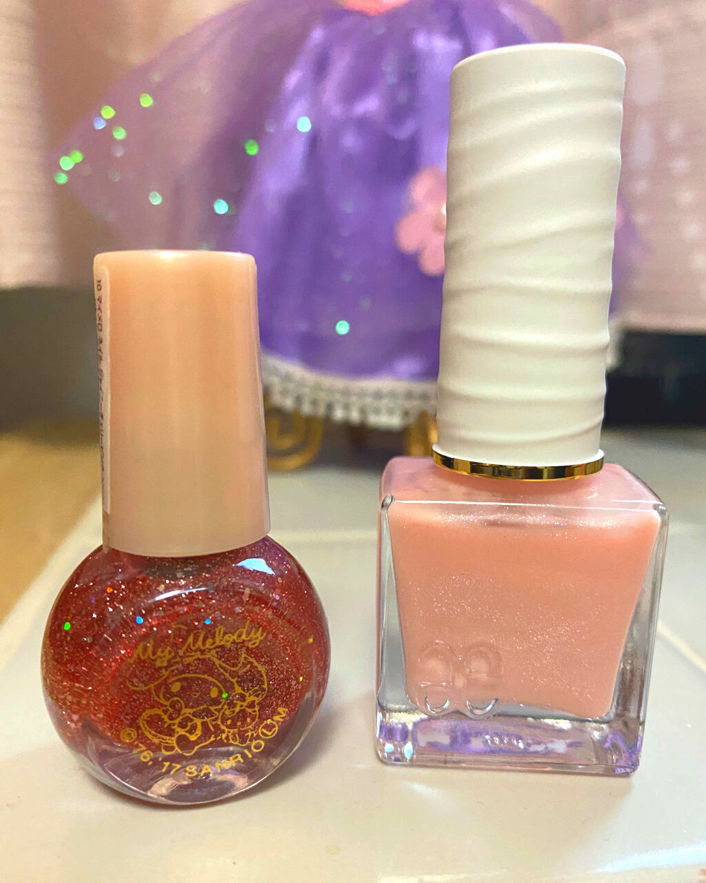 フローリックネイルラッカー/エレガンス クルーズ/マニキュアを使ったクチコミ（2枚目）