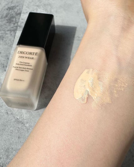 ゼン ウェア フルイド/DECORTÉ/リキッドファンデーションを使ったクチコミ(2枚目)