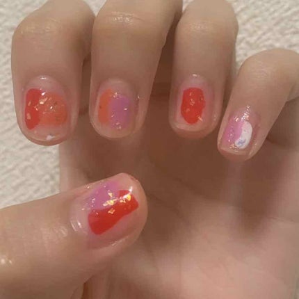 サンリオネイル/DAISO/マニキュアを使ったクチコミ(2枚目)