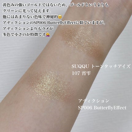 トーン タッチ アイズ/SUQQU/単色アイシャドウを使ったクチコミ(7枚目)