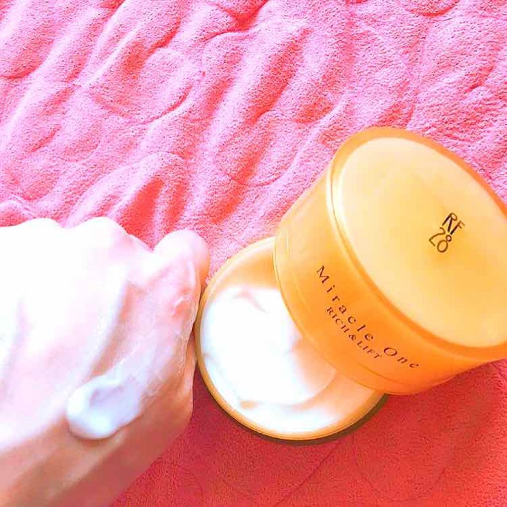 ミラクルワン リッチ&モイスト/RF28/オールインワン化粧品を使ったクチコミ(2枚目)