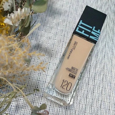 フィットミー リキッドファンデーション R 120/MAYBELLINE NEW YORK/リキッドファンデーションを使ったクチコミ（1枚目）