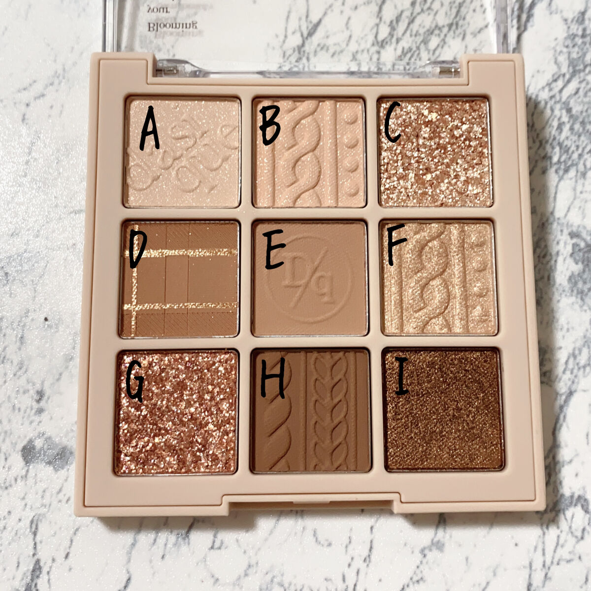 シャドウパレット/dasique/アイシャドウパレットを使ったクチコミ（2枚目）