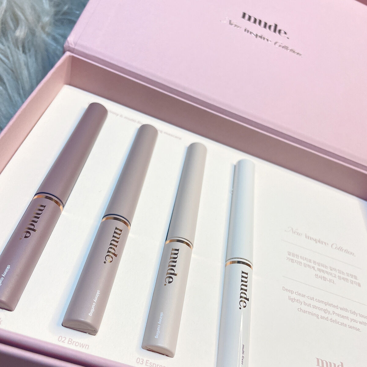 MD インスパイアロングラッシュ カーリングマスカラ/mude./マスカラを使ったクチコミ（3枚目）