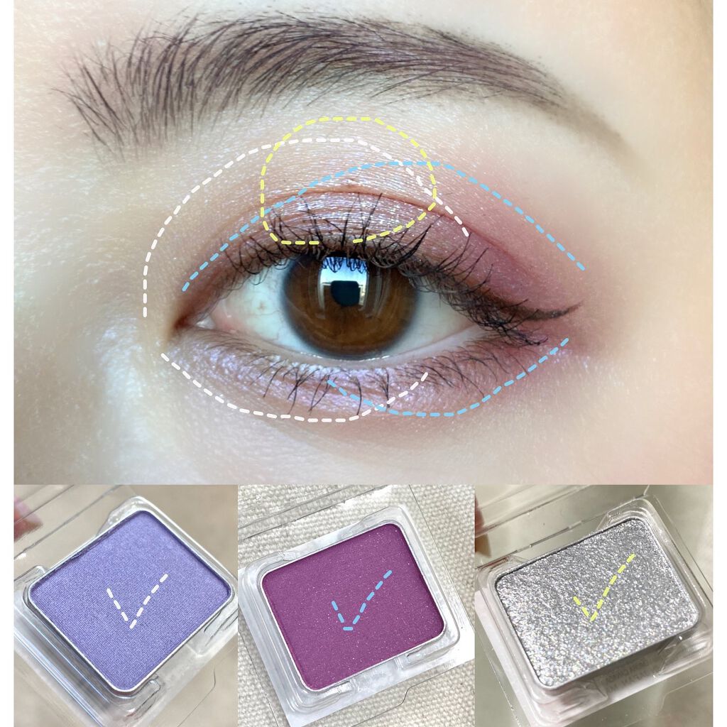 プレスド アイシャドー(レフィル)/shu uemura/単色アイシャドウを使ったクチコミ(4枚目)