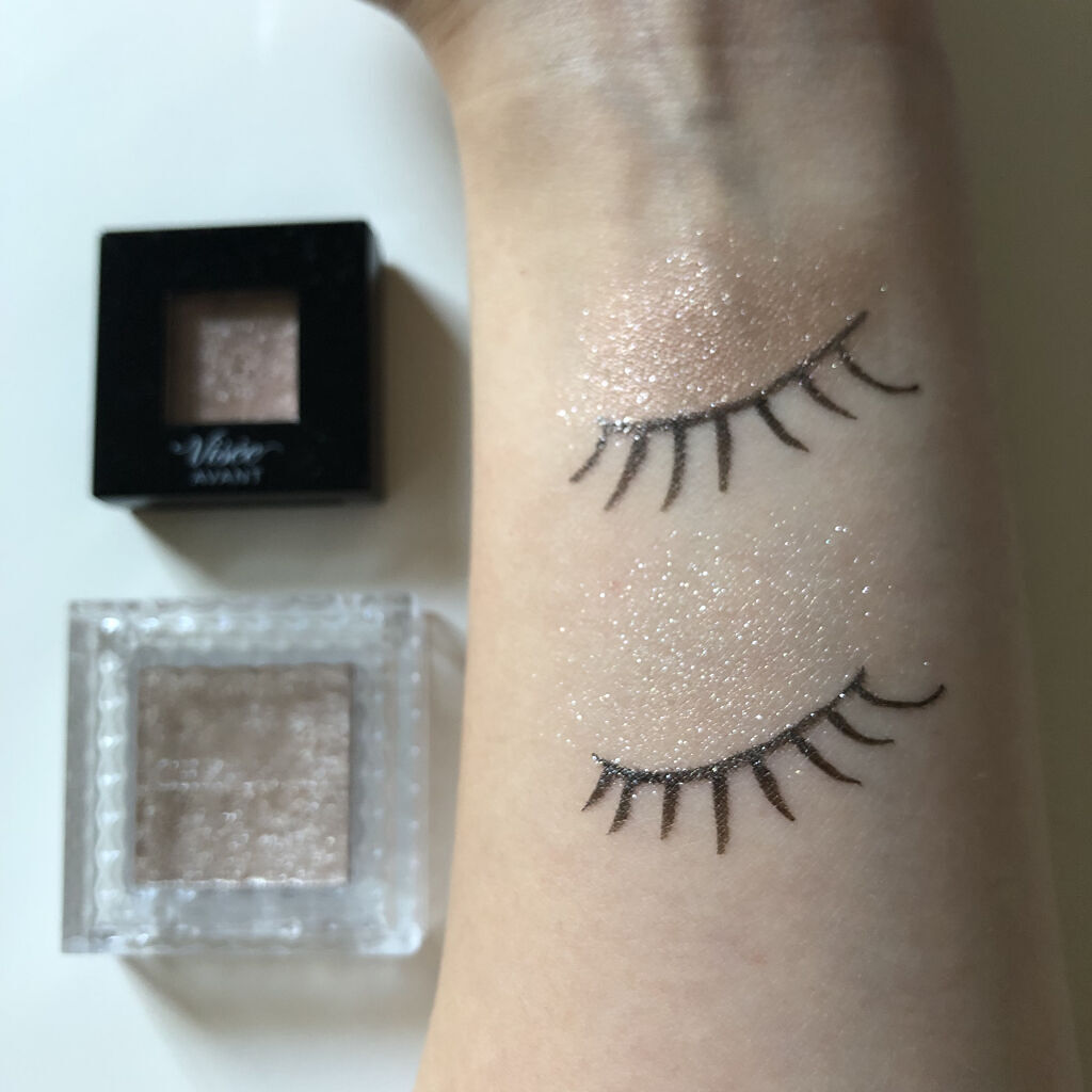 シングルカラーアイシャドウ/CEZANNE/単色アイシャドウを使ったクチコミ（1枚目）