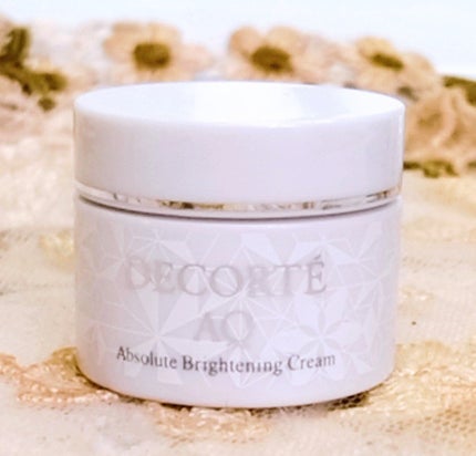 AQ アブソリュート クリーム ブライト/DECORTÉ/フェイスクリームを使ったクチコミ(1枚目)