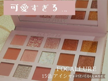 GO TRAVEL 15色アイシャドウパレット 07 トーキョー(hi Tokyo)/FOCALLURE/アイシャドウパレットを使ったクチコミ（1枚目）