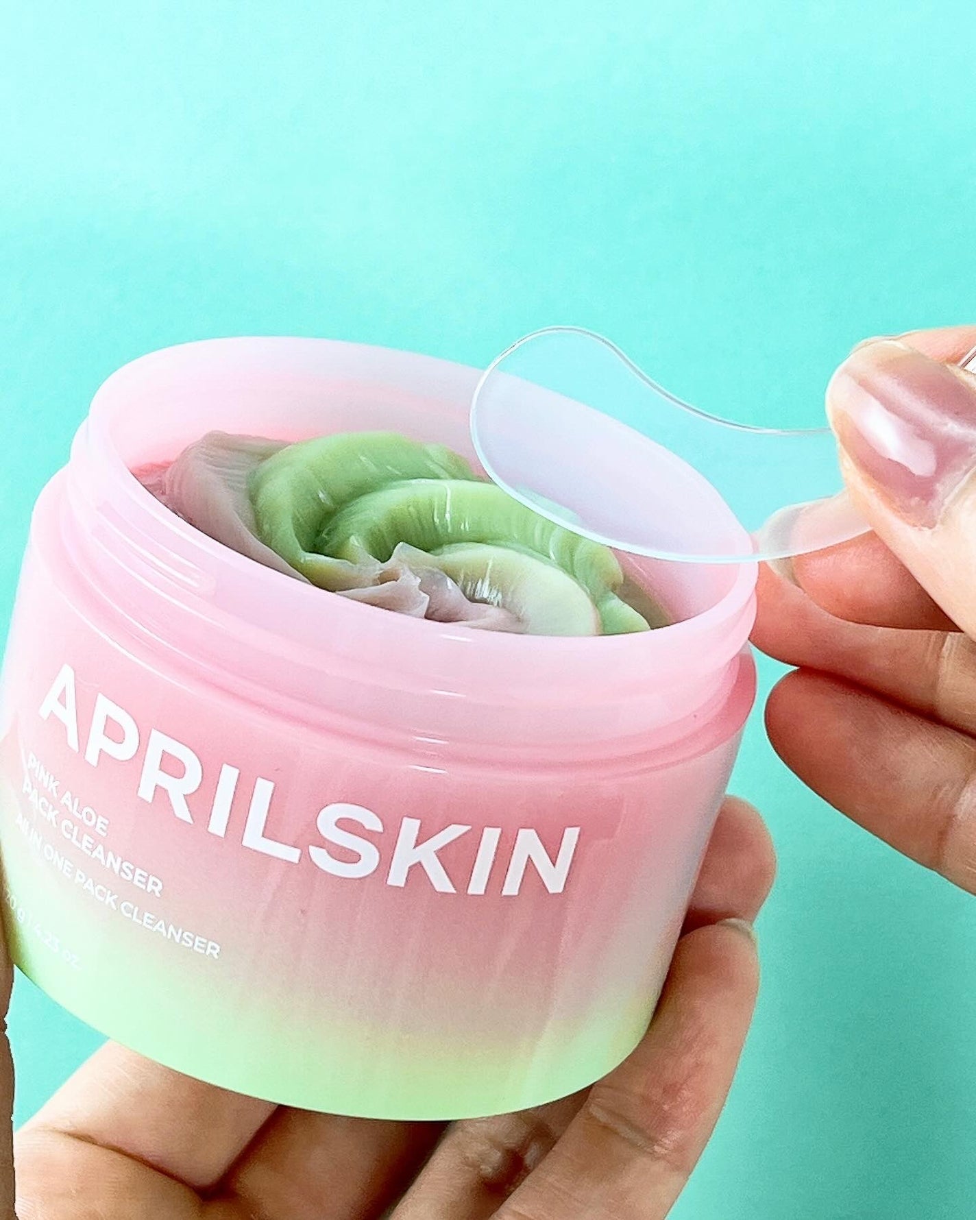 ピンクアロエメレンゲクレンザー/APRILSKIN/その他洗顔料を使ったクチコミ(7枚目)