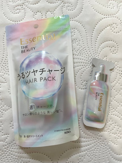 ザビューティ うるツヤチャージヘアパック/エッセンシャル/ヘアマスク・ヘアパックを使ったクチコミ(1枚目)