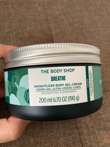 ウェルネス ボディジェルクリーム ユーカリ& ローズマリー/THE BODY SHOP/ボディクリームを使ったクチコミ（2枚目）