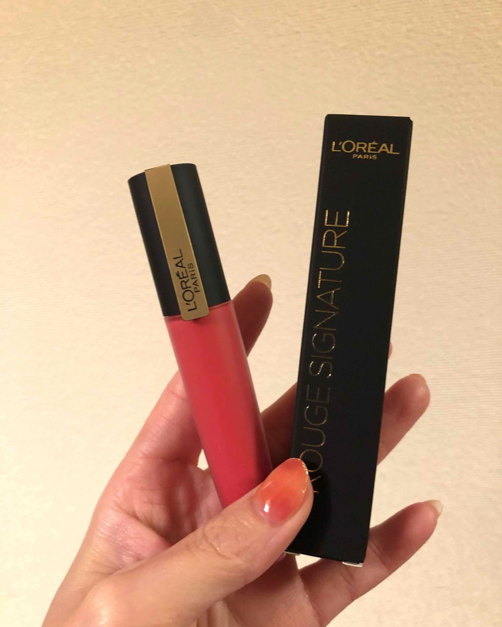 ルージュシグネチャー /ロレアル パリ/リップグロスを使ったクチコミ(1枚目)