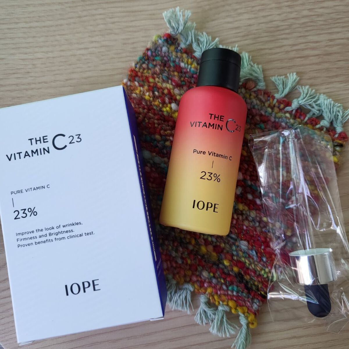 ザビタミンC23/IOPE/美容液を使ったクチコミ(1枚目)