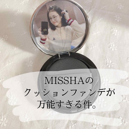 M クッションファンデーション(ネオカバー)/MISSHA/クッションファンデーションを使ったクチコミ(1枚目)