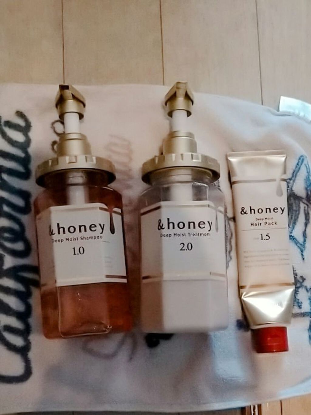 ディープモイスト ヘアパック1.5/&honey/ヘアマスク・ヘアパックを使ったクチコミ（1枚目）