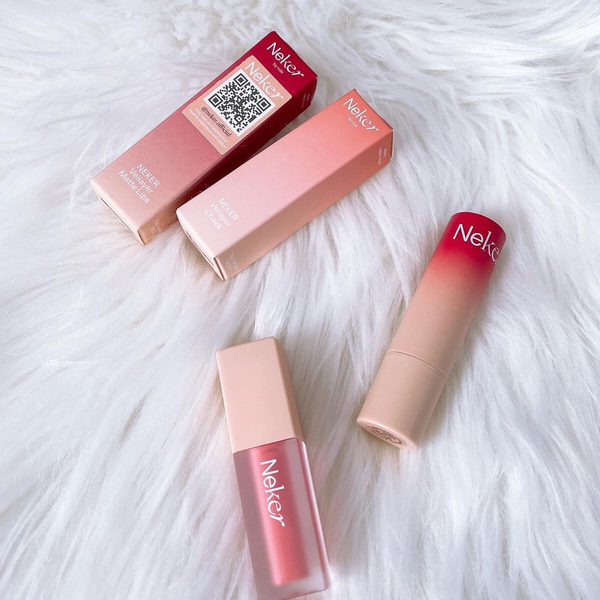 ベールレイヤーマットリップ/Neker /口紅を使ったクチコミ(7枚目)