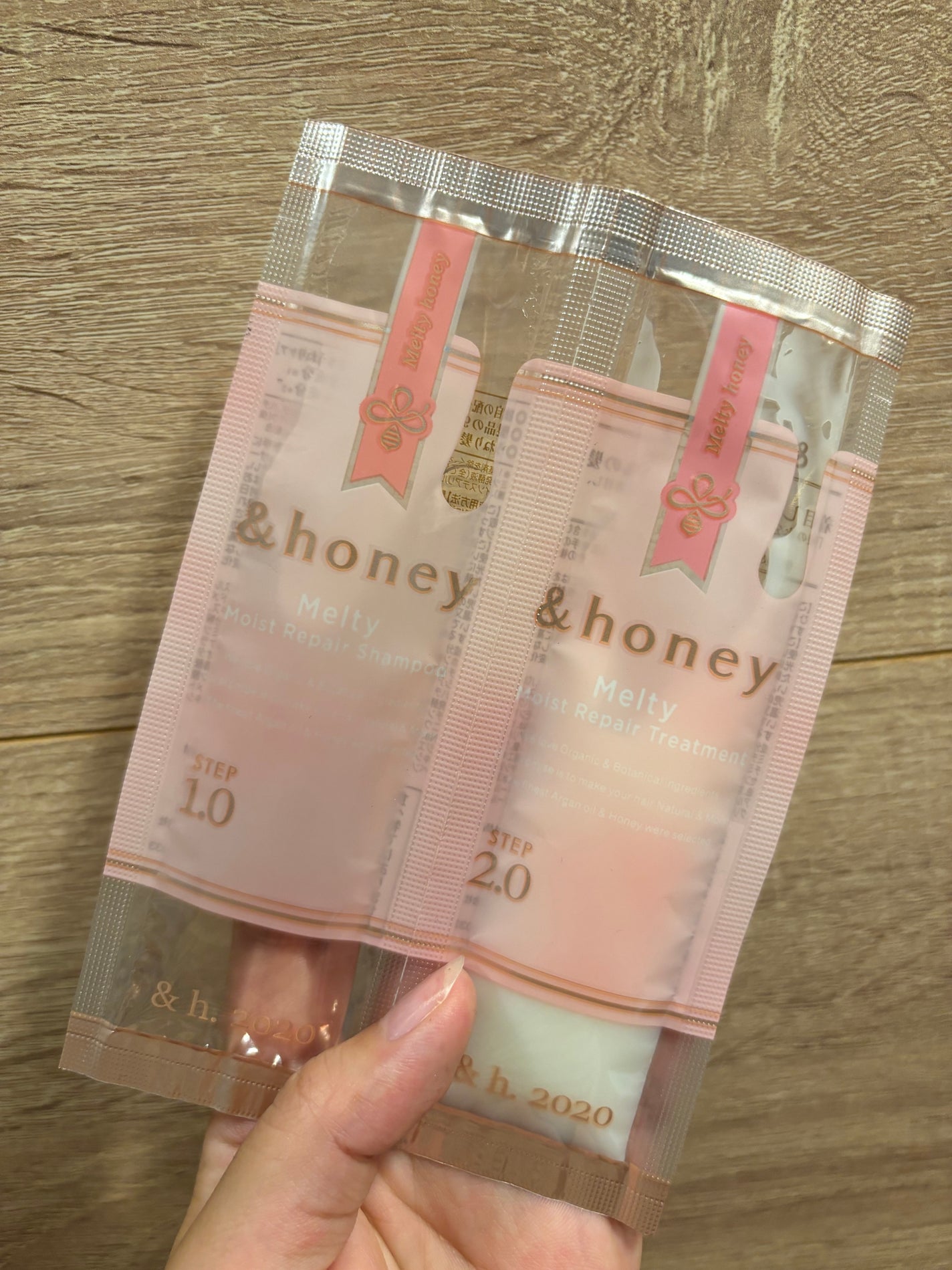 &honey Melty モイストリペア シャンプー1.0/モイストリペア ヘアトリートメント2.0/&honey/市販シャンプーを使ったクチコミ(1枚目)