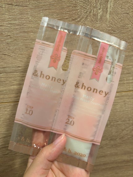 &honey Melty モイストリペア シャンプー1.0/モイストリペア ヘアトリートメント2.0/&honey/市販シャンプーを使ったクチコミ(1枚目)