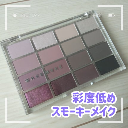 ソフトブラーリングアイパレット/wakemake/アイシャドウパレットを使ったクチコミ(1枚目)