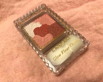 グロウフルールチークス/キャンメイク/パウダーチークを使ったクチコミ(1枚目)