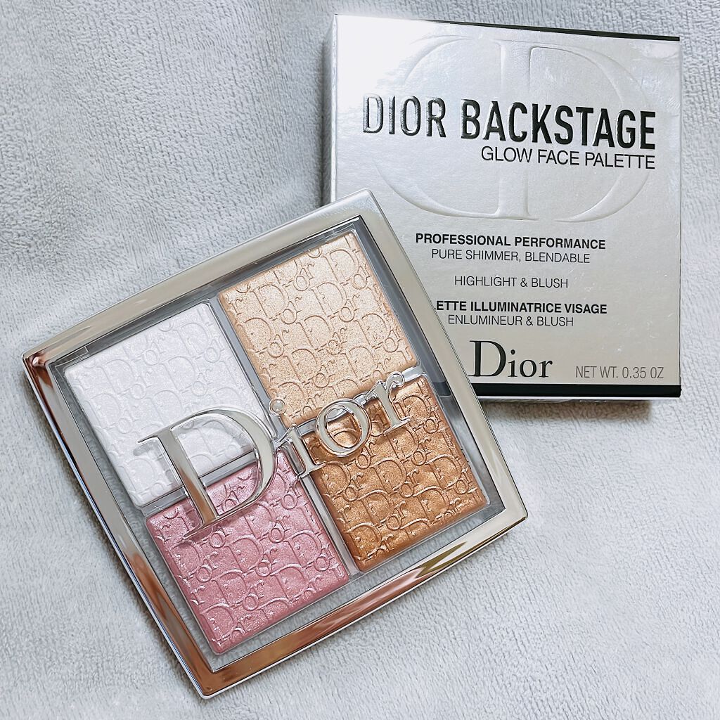 【旧】ディオール バックステージ フェイス グロウ パレット 001/Dior/ハイライトを使ったクチコミ（1枚目）