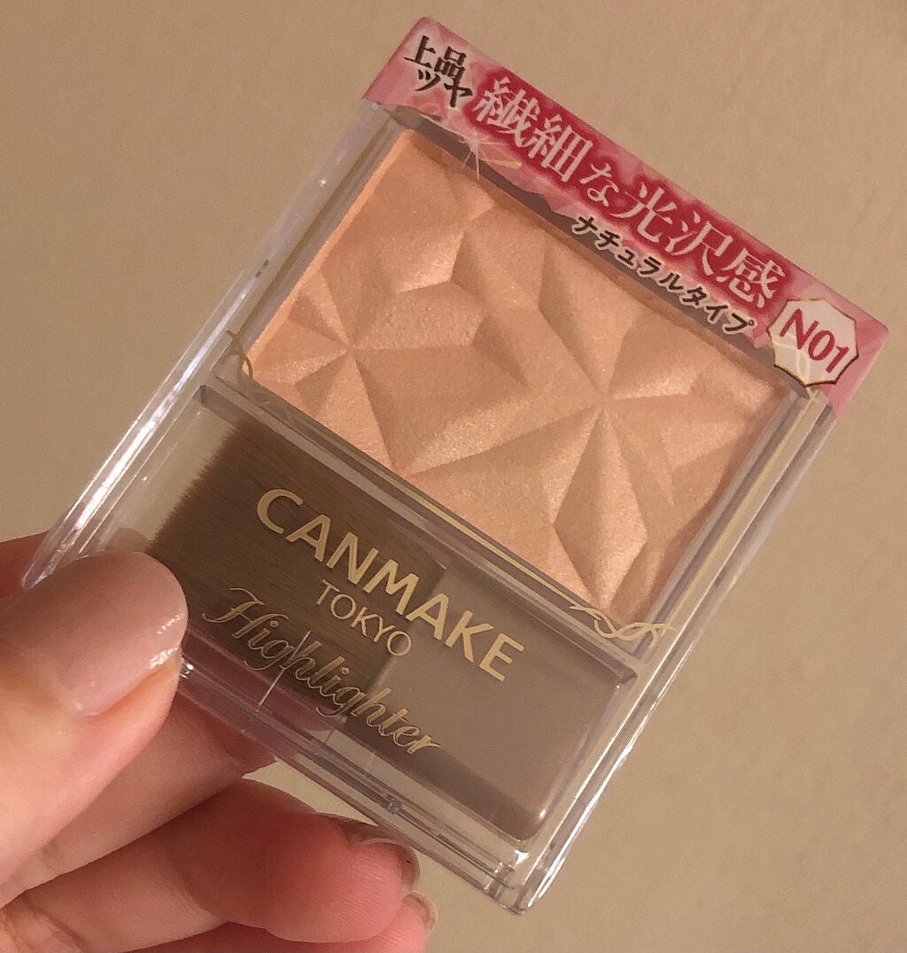 ハイライター/キャンメイク/パウダーハイライトを使ったクチコミ(1枚目)