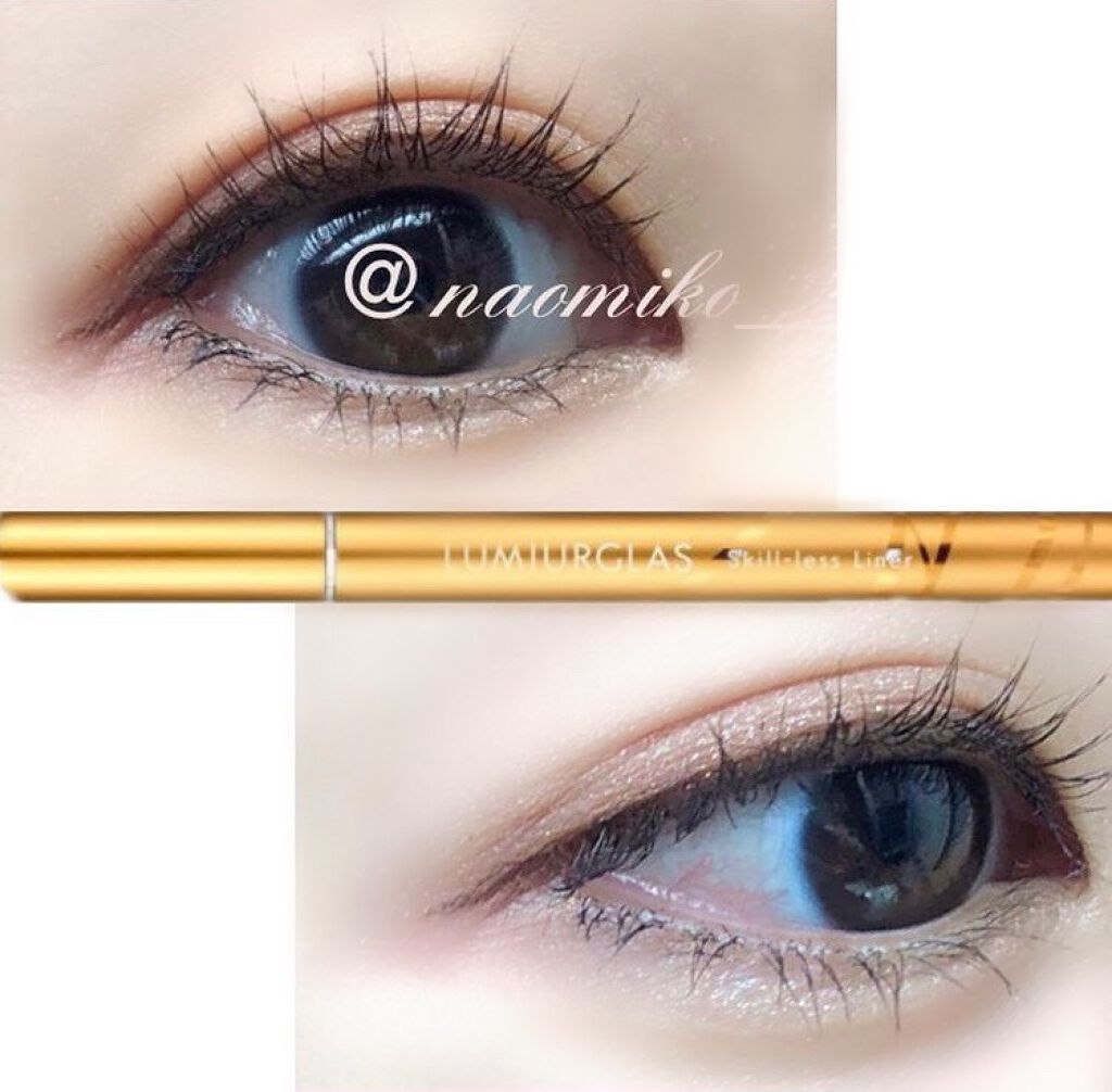スキルレスライナー/LUMIURGLAS/リキッドアイライナーを使ったクチコミ（1枚目）
