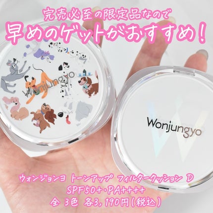 ウォンジョンヨ トーンアップ フィルタークッション/Wonjungyo/クッションファンデーションを使ったクチコミ(9枚目)