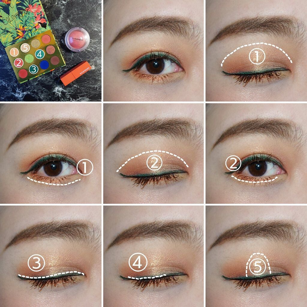 ラッシュライフ/ColourPop/アイシャドウパレットを使ったクチコミ(4枚目)