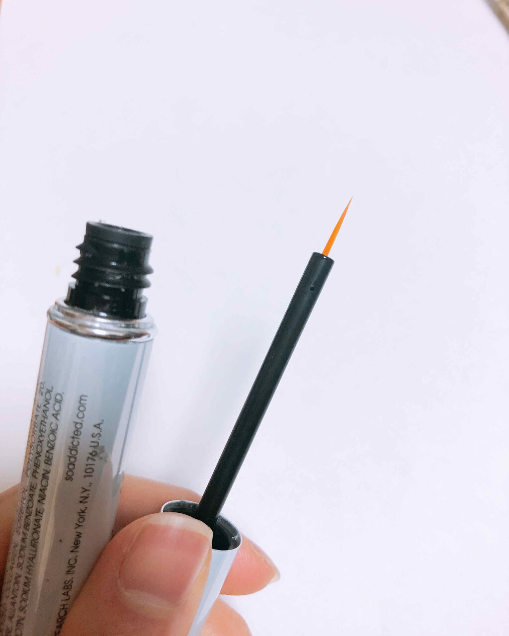 ラッシュアディクト アイラッシュコンディショニングセラム/soaddicted/まつげ美容液を使ったクチコミ（2枚目）