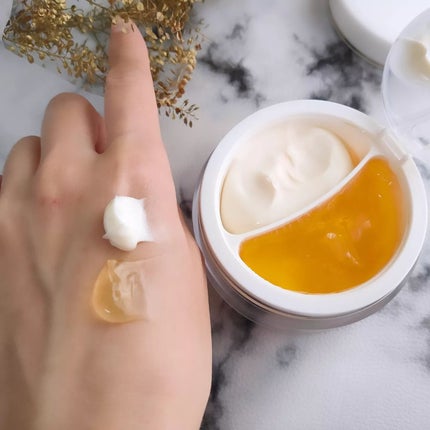 ホワイトトリュフダブルセラムアンドクリーム/ダルバ/フェイスクリームを使ったクチコミ(5枚目)