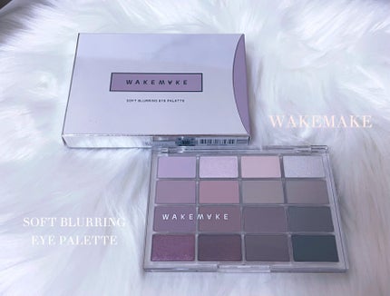 ソフトブラーリングアイパレット/wakemake/アイシャドウパレットを使ったクチコミ(1枚目)