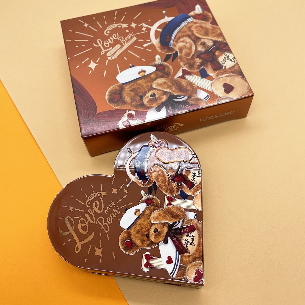 Flowerknows LoveBear ハイライト&シェーティングパレット/FlowerKnows/プレストパウダーを使ったクチコミ(1枚目)