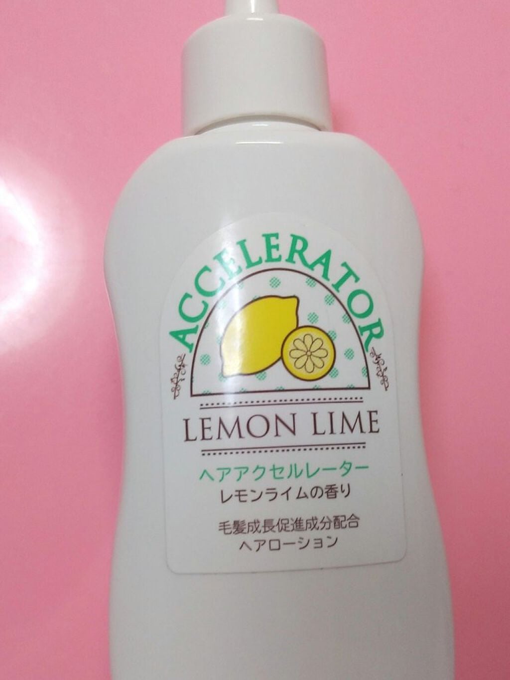 ヘアアクセルレーター レモンライムの香り/加美乃素本舗/頭皮ローションを使ったクチコミ(2枚目)