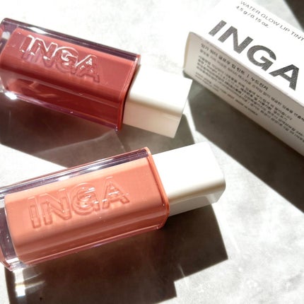 ウォーターグローリップティント/INGA/リップティントを使ったクチコミ(1枚目)