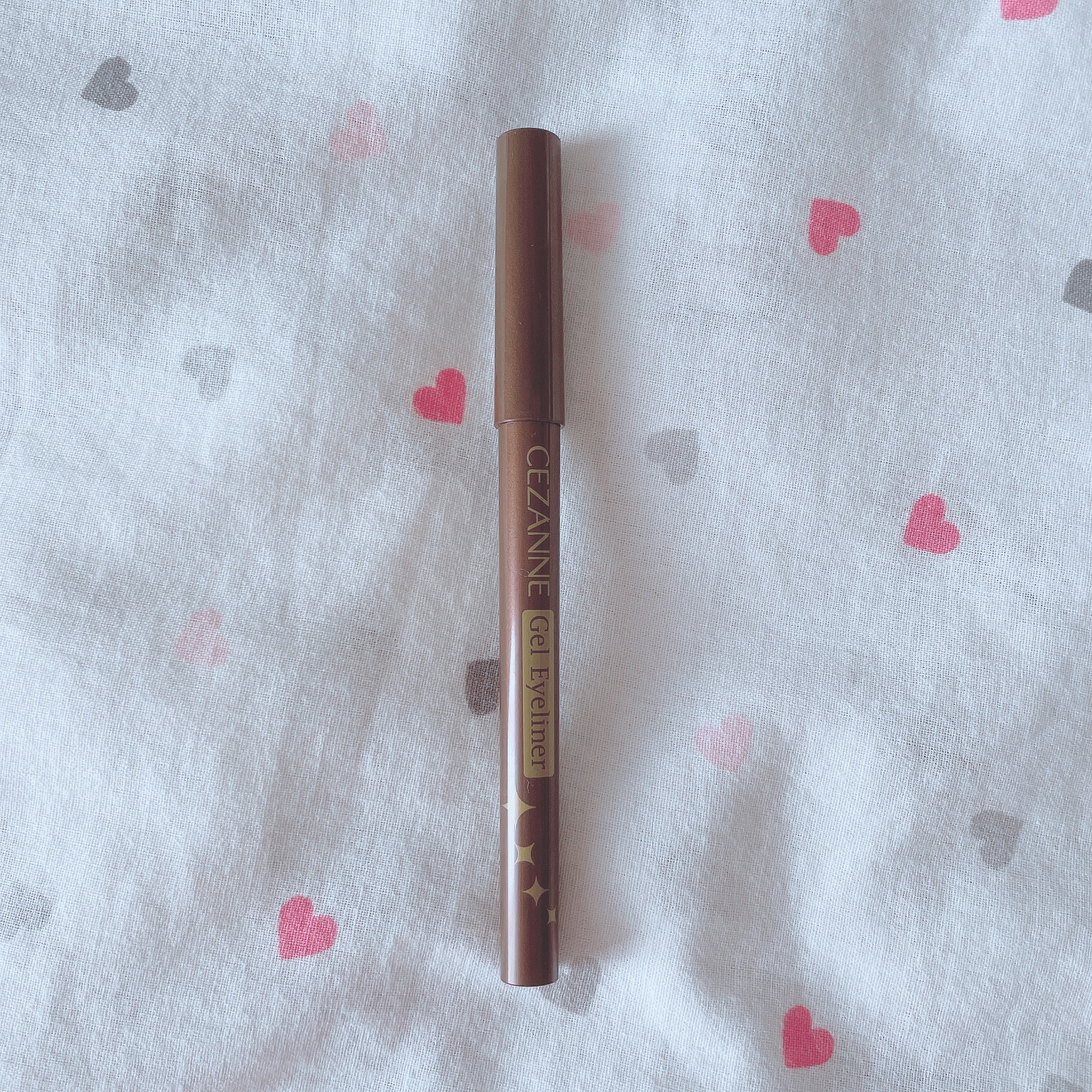 ジェルアイライナー/CEZANNE/ジェルアイライナーを使ったクチコミ（1枚目）