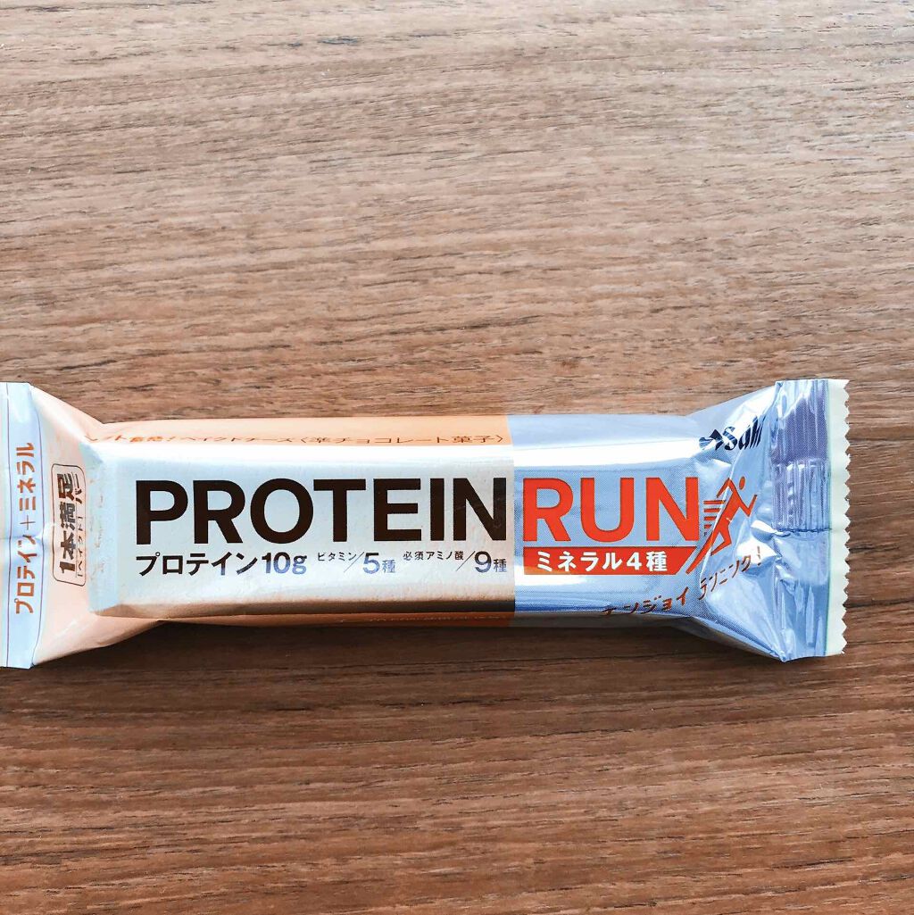 プロテイン・ラン ベイクドチョコ/1本満足バー/プロテインバーを使ったクチコミ（1枚目）